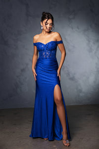 Wholesale Gala Dress Sweetheart Sequin Sheath Evening Gown By LA2148