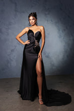 Load image into Gallery viewer, Wholesale Evening Dress Asymmetric Neck Sheath Prom Gown By LA2150