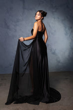 Load image into Gallery viewer, Wholesale Evening Dress Asymmetric Neck Sheath Prom Gown By LA2150