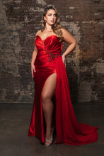 Load image into Gallery viewer, Wholesale Evening Dress Asymmetric Neck Sheath Prom Gown By LA2150