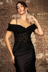 Load image into Gallery viewer, Wholesale Mother Of The Groom Dress Off The Shoulder Sequin Gown By LA2151 - - Dress LA Merchandise