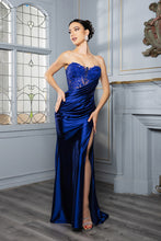 Load image into Gallery viewer, Wholesale Prom Dress Sweetheart High Side Slit Gala Gown By LA2152