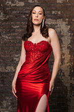 Load image into Gallery viewer, Wholesale Prom Dress Sweetheart High Side Slit Gala Gown By LA2152
