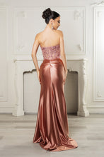 Load image into Gallery viewer, Wholesale Prom Dress Sweetheart High Side Slit Gala Gown By LA2152