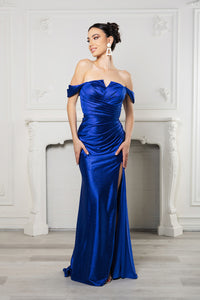 Wholesale Red Carpet Dress Sheath Off Shoulder Formal Gown By LA2155