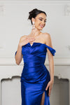 Load image into Gallery viewer, Wholesale Red Carpet Dress Sheath Off Shoulder Formal Gown By LA2155 - - Dress LA Merchandise