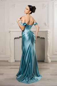Wholesale Red Carpet Dress Sheath Off Shoulder Formal Gown By LA2155