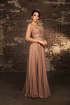 Load image into Gallery viewer, Wholesale Mother Of The Groom Dress Long Sleeve A-Line Gown By LA2161 - - Dress LA Merchandise