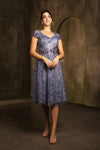 Load image into Gallery viewer, Wholesale Mother Of The Bride V-Neck Sequin A-Line Dress By LA2162