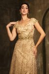 Load image into Gallery viewer, Wholesale Mother Of The Bride V-Neck Sequin A-Line Dress By LA2162