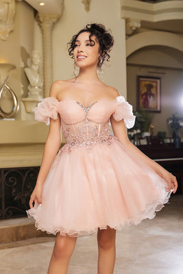 Wholesale Semi-Formal Dress Sweetheart A-Line Cocktail By LA2164