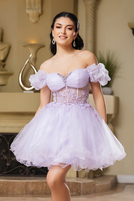 Wholesale Semi-Formal Dress Sweetheart A-Line Cocktail By LA2164