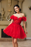 Load image into Gallery viewer, Wholesale Semi-Formal Dress Sweetheart A-Line Cocktail By LA2164