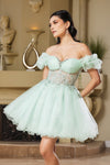 Load image into Gallery viewer, Wholesale Semi-Formal Dress Sweetheart A-Line Cocktail By LA2164