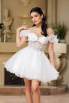 Load image into Gallery viewer, Wholesale Semi-Formal Dress Sweetheart A-Line Cocktail By LA2164