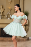 Cargar imagen en el visor de la galería, Wholesale Semi-Formal Dress Sweetheart A-Line Cocktail By LA2164 - - Dress LA Merchandise