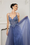 Load image into Gallery viewer, Wholesale Red Carpet Dress V-Neck Sequin Prom Gown By LA2167 - - Dress LA Merchandise