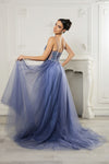 Load image into Gallery viewer, Wholesale Red Carpet Dress V-Neck Sequin Prom Gown By LA2167 - - Dress LA Merchandise