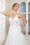 Load image into Gallery viewer, Wholesale Wedding Dress V-Neck Sequin Gown By LA2167 - - Dress LA Merchandise