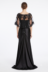 Load image into Gallery viewer, Wholesale Evening Gown with Sheer Beaded Overlay Mother of the Bride Dress By LA2173 - - Mother of the Bride Dress LA Merchandise