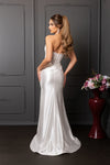 Load image into Gallery viewer, Wholesale Elegant Satin Mermaid Wedding Dress Strapless Lace Corset Bridal Gown by LA2186 - - Prom Dress LA Merchandise