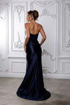 Load image into Gallery viewer, Wholesale Strapless Satin Corset Mermaid Evening Gown with Beaded Bodice Prom Dress by LA2186 - - Prom Dress LA Merchandise