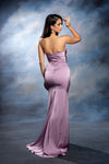 Load image into Gallery viewer, Wholesale Strapless Sweetheart Ruched Bodice Mermaid Prom Evening Gown with Ruffle Slit by LA2247 - - Long Formal Dresses LA Merchandise