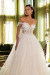 Load image into Gallery viewer, Wholesale Wedding Dress Off Shoulder Sequin Sweet 16 Gown By LA244