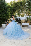 Load image into Gallery viewer, Wholesale Quinceanera Gown Sleeveless Ruffled Prom Dress By LA247