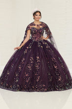 Load image into Gallery viewer, LA Merchandise LA252 Off-Shoulder Butterfly Applique Ball Gown - - LA Merchandise