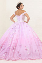 Load image into Gallery viewer, LA Merchandise LA254 Lilac Sweetheart Embroidered Ball Gown - - LA Merchandise