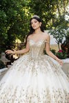 Load image into Gallery viewer, Wholesale Masquerade Ball Gown Sleeveless Sequin Prom Dress By LA261