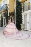 Load image into Gallery viewer, Wholesale Masquerade Ball Gown Sleeveless Sequin Prom Dress By LA261