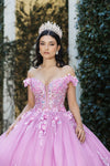 Load image into Gallery viewer, Wholesale Prom Dress Off Shoulder Sheer Corset  Gala Gown By LA262