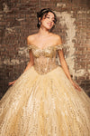 Load image into Gallery viewer, Wholesale Quince Dress Sweetheart Sequin Masquerade Ball By LA264