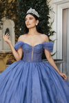 Load image into Gallery viewer, Wholesale Prom Gown Ruffle Short Sleeves Gala Dress By LA266