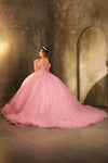 Load image into Gallery viewer, Wholesale Prom Gown Ruffle Short Sleeves Gala Dress By LA266