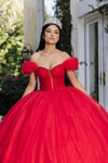 Load image into Gallery viewer, Wholesale Prom Gown Ruffle Short Sleeves Gala Dress By LA266