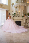 Load image into Gallery viewer, Wholesale Prom Gown Sweetheart Illusion Beaded Quince Gown By LA268