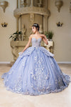 Load image into Gallery viewer, Wholesale Prom Gown Sweetheart Illusion Beaded Quince Gown By LA268