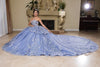 Load image into Gallery viewer, Wholesale Prom Gown Sweetheart Illusion Beaded Quince Gown By LA268