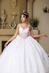 Load image into Gallery viewer, Wholesale Wedding Dress V-Neck Pleated Sweet 16 Ball Gown By LA269