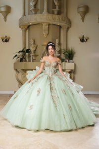 Wholesale Quinceanera Dress Sweetheart Embellished Prom Gown By LA272