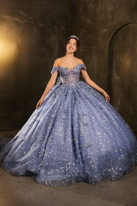 Wholesale Quince Dress Off The Shoulder Masquerade Ball Gown By LA273