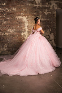 Wholesale Quince Dress Off The Shoulder Masquerade Ball Gown By LA273