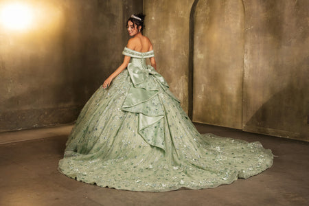 Wholesale Gala Dress Sweetheart Off The Shoulder Ball Gown By LA277