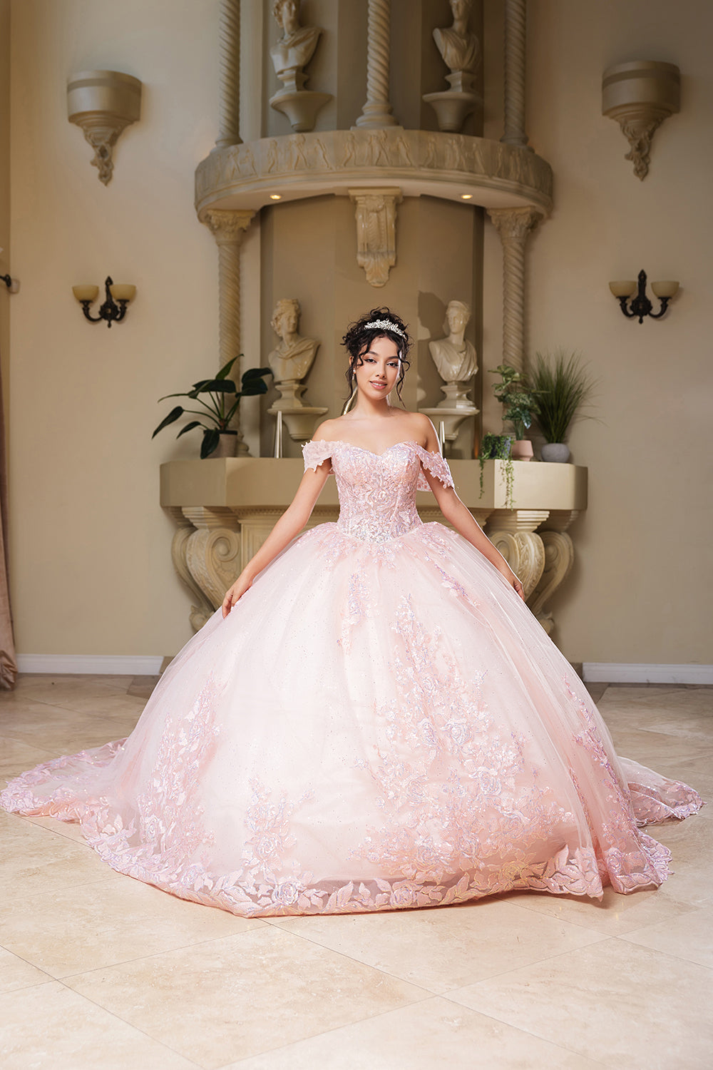 Wholesale Prom Dress Sweetheart Off The Shoulder Ball Gown By LA279