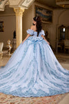 Load image into Gallery viewer, Wholesale Quinceañera Ball Gown with Beaded Sheer Corset &amp; Sweetheart Neckline by LA290 - - Quinceanera Dress LA Merchandise