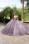 Load image into Gallery viewer, Wholesale Exquisite Quinceañera Ball Gown with Beaded Lace Appliqué and Corset Bodice by LA292