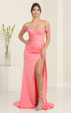 Load image into Gallery viewer, LA Merchandise LA7971 Satin Prom Gown